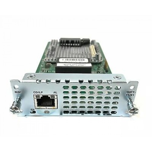 [NIM-1MFT-T1/E1=] Cisco 1 port Multiflex Trunk Voice/Clear-channel Data T1/E1 Module